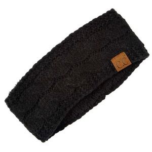 Black Fleece-Lined Cable Knit Wrap Headband 🖤
Brand New!!